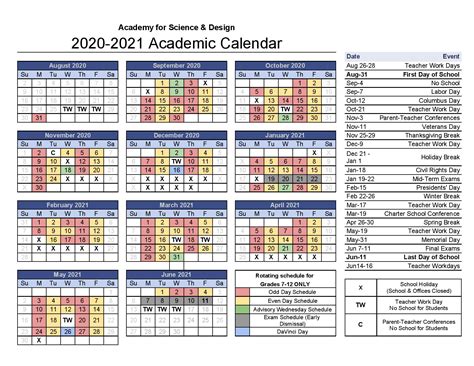 Northeastern University Calendar 2021 22